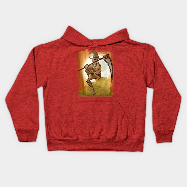 scarecrow Kids Hoodie by inkpocket